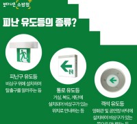 성산소방서, 화재 대피 시 피난 유도등을 활용하세요!