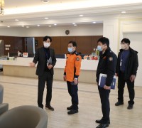 강종태 성산소방서장, 중점관리대상 현장방문지도