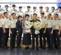 이기오 의창소방서장, 정년퇴임식 가져
