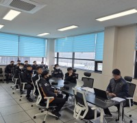 의창소방서, 에너지 저장시설 현지 적응훈련 및 현장 컨설팅 시행