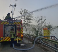 경남소방본부, 자연수 흡수 시설 설치 및 확대 운영