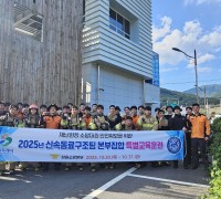 창원소방본부, 신속 동료 구조 훈련 나서