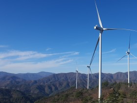 봉화 석포면 ‘오미산 풍력발전단지’ 준공 기념 행사 열려