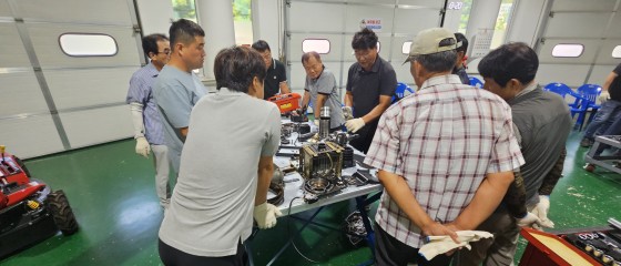 경북도 농업기계 안전 중심의 실습 교육 강화한다!