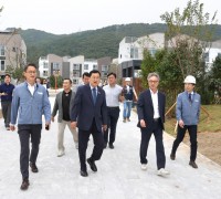 주낙영 경주시장, APEC 지원인력 숙소 현장 점검