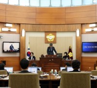 제276회 봉화군의회 정례회 제6차 본회의 개의